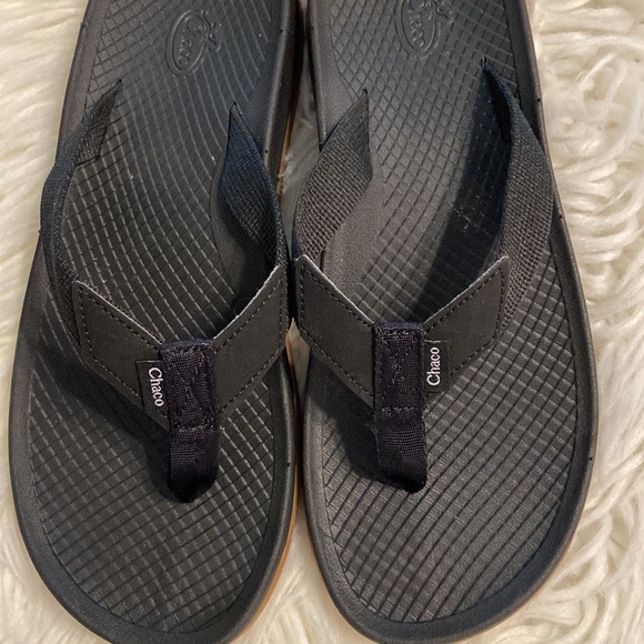 CHACO Sandals no size but measurements in photo look like size 8.5/9 black color - Picture 4 of 12